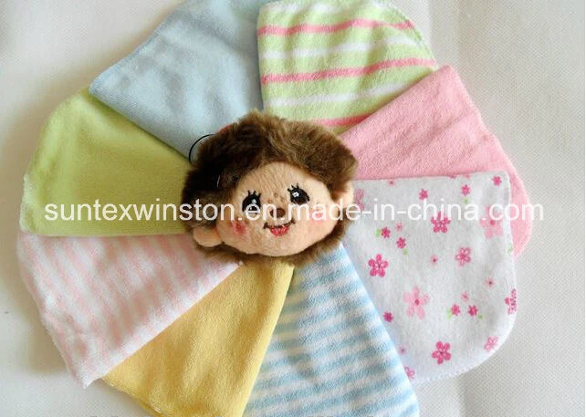 Customise Printing Newborn Baby Facecloths 6PCS Per Pack Baby Wash Cloths