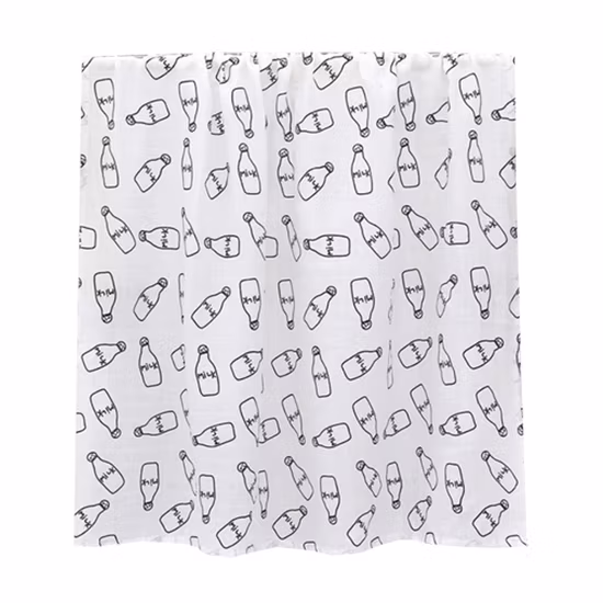 공장 주문 대나무 100% 안전 모슬린 담요 아기 담요 유기농 면