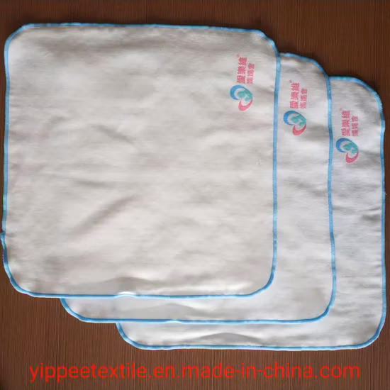 면 모슬린 거즈 원단으로 만든 흰색 베이비 트림 천