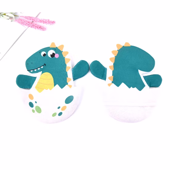 베이비 샤워를위한 만화 목욕 장갑 손 인형 목욕 워시 미트 키즈 선물 목욕 스폰지 동물 디자인