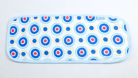 중국 공장 OEM 사용자 정의 자수 유기농 면 아기 턱받이 아기 트림 천